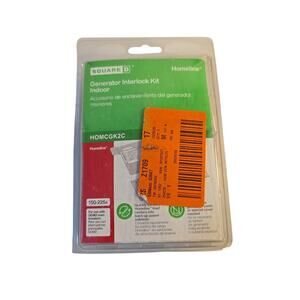 Square D Homeline Indoor Generator Interlock Kit HOMCGK2C (Open Box)
